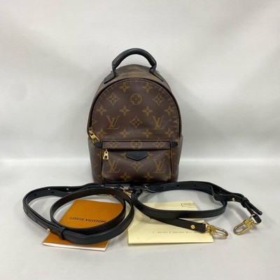 Louis Vuitton Mini Monogram Brown Leather Backpack