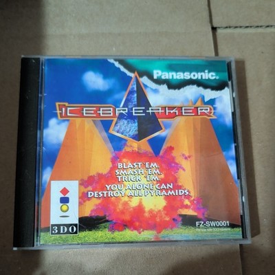 Icebreaker (3DO, 1995) Complete ~ Authentic Game Manual Tested & Working