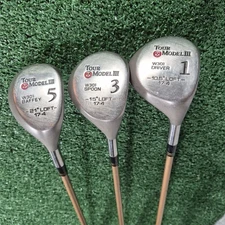 Tour Model III W301 Driver 3 & 5 Wood Set Graphite Shaft Reg Flex Right Handed