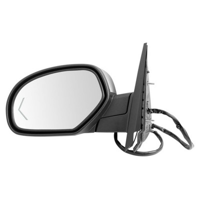 Side Mirror Chrome Power Heated Folding Memory Auto Dimmer Puddle for GM