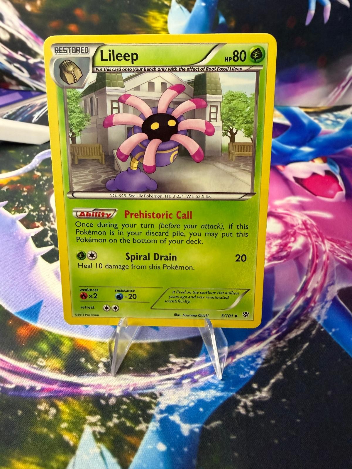 LILEEP 3/101 PLASMA BLAST Uncommon Pokemon