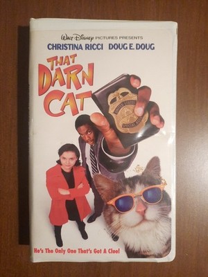 Waly Disney That Darn Cat VHS Clamshell Case