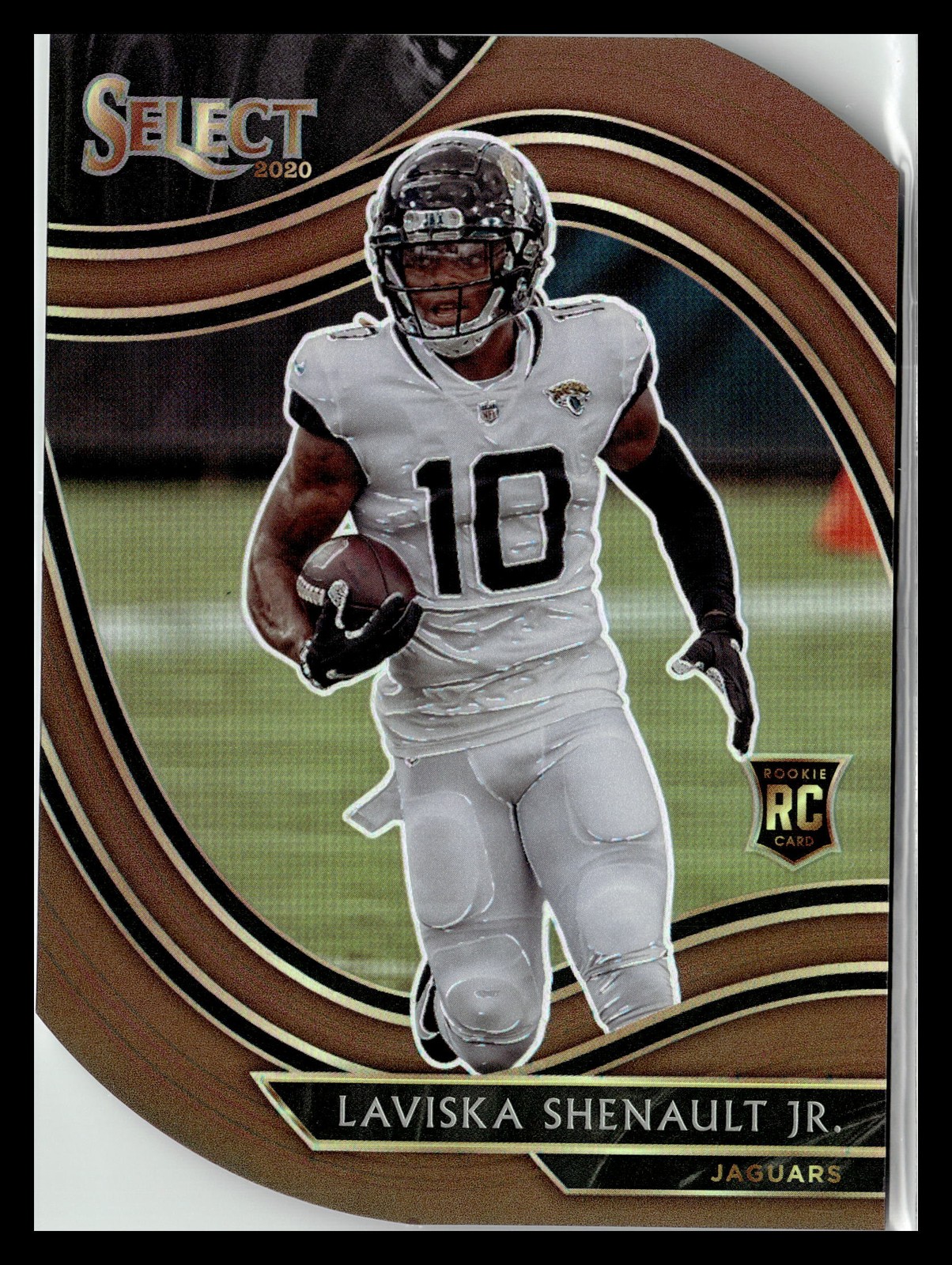 2020 Panini Select #359 Laviska Shenault Jr. Copper Prizm Die Cut #/355