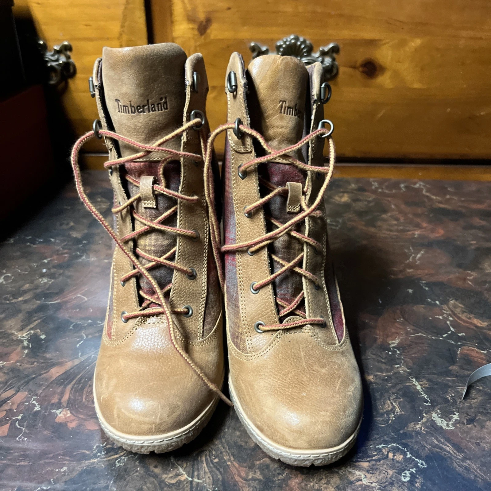 Escursionista donna Timberland Glancy F L WHT PNDL taglia 10 TBOA11TG