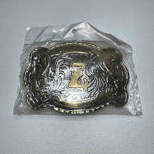 This Is A Western-style Belt Buckle with The Initial Z At Its Center. New