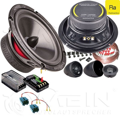GROUND ZERO LAUTSPRECHER für CITROEN XSARA Berline 1997-2006 Front Vorn #AJNT