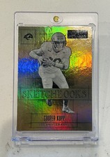 Panini Playbook Sketchbooks 2022 Cooper Kupp #18 Los Angeles Rams NFL