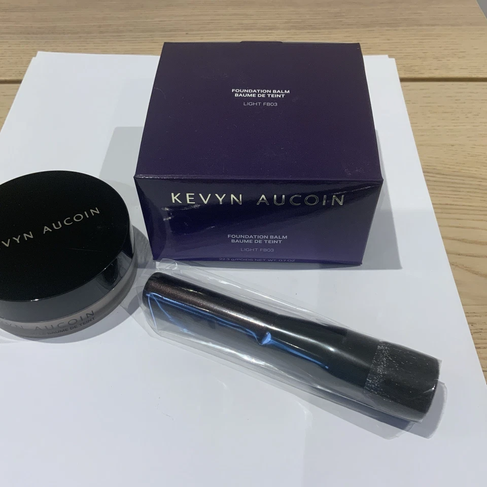 Kevin Aucoin Foundation Balm 22.3G LIGHT - With Brush - New & Boxed - Image 4 of 4