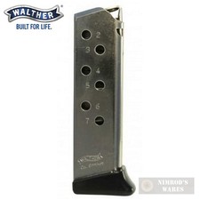 Walther Pp Ppks 380acp 7-round Magazine Finger Rest Nickel 2246012 Fast Ship Walther Pp Ppks 380acp 7-round Magazine Finger Rest Nickel 2246012 Fast Ship