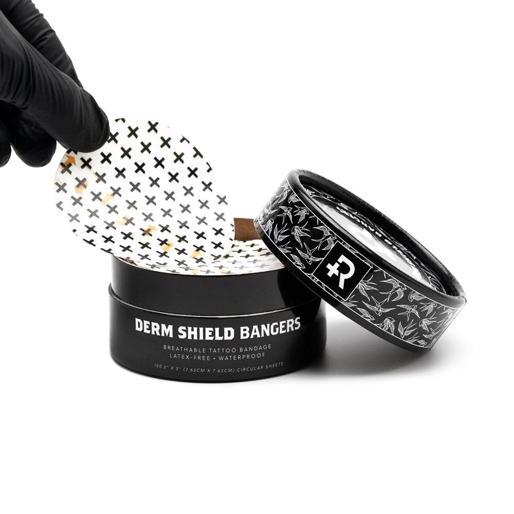 Recovery, Derm Shield Bangers Tattoo Bandage, 3 in - second product detail image