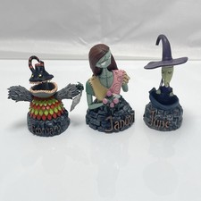 Nightmare Before Christmas Perpetual Calendar Figurine Set of 3 -Damaged Read