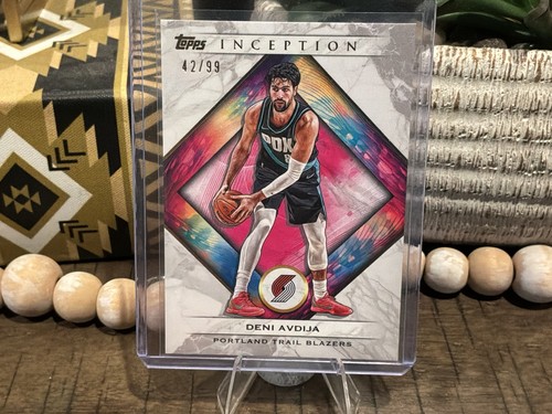 DENI AVDIJA 2025-26 TOPPS INCEPTION BASKETBALL PINK /99 #87 TRAIL BLAZERS Q7485
