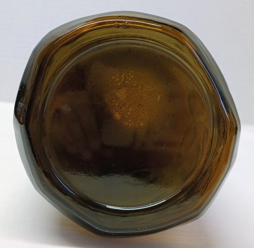 Rare Vintage Tiffin Franciscan Madeira Crystal Smoke Brown Glass Carafe Nice - Picture 10 of 14