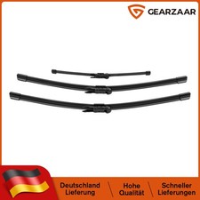 Scheibenwischer Wischerblätter Satz Passend für BMW 1er E81 E87 Schwarz 3X 3PCS