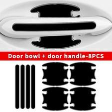 8pcs Car Auto Door Handle Bowl Sticker Protector Anti Scratch Cover Accessories 8pcs Car Auto Door Handle Bowl Sticker Protector Anti Scratch Cover Accessories