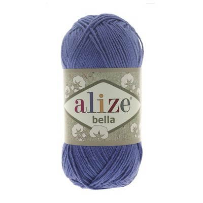 ALIZE BELLA 100 dünnes Garn reine Baumwolle stricken häkeln 100g (Farbauswahl)