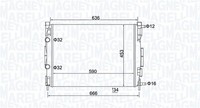MotorküHler WasserküHler Magneti Marelli 350213153500 FüR Renault Megane 2 BM0