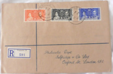 Straits settlements "Singapore" 12 May 1937 cornation cover Commemorative  Cover