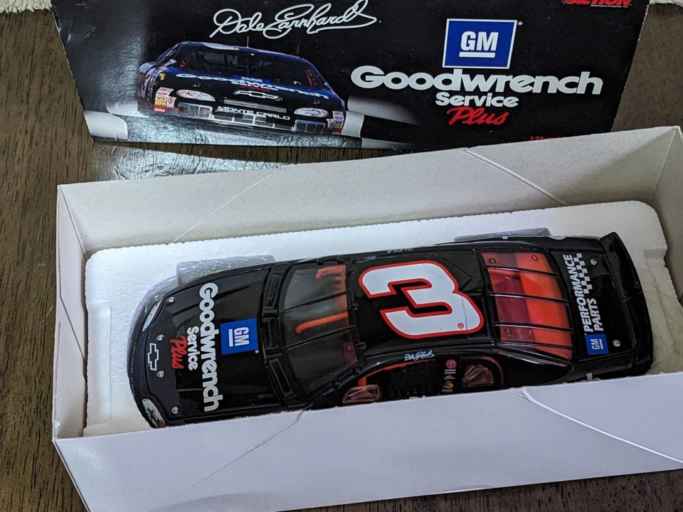 RARO 1:24 Dale Earnhardt #3 GM GOODWRENCH SERVICE PLUS 1999 LE DieCast NASCAR Foto 4 de 4