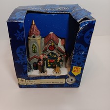 Vintage Victoria Falls Porclain Lighted Church Collection Christmas Village