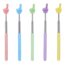 Retractable Finger Pointer - Stainless Steel Telescopic Teaching Stick