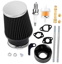  212 Predator Performance Parts Air Filter kit w/Spark Plug for Mini Bike black