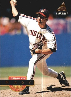 1994 Pinnacle #385 Charles Nagy - NM