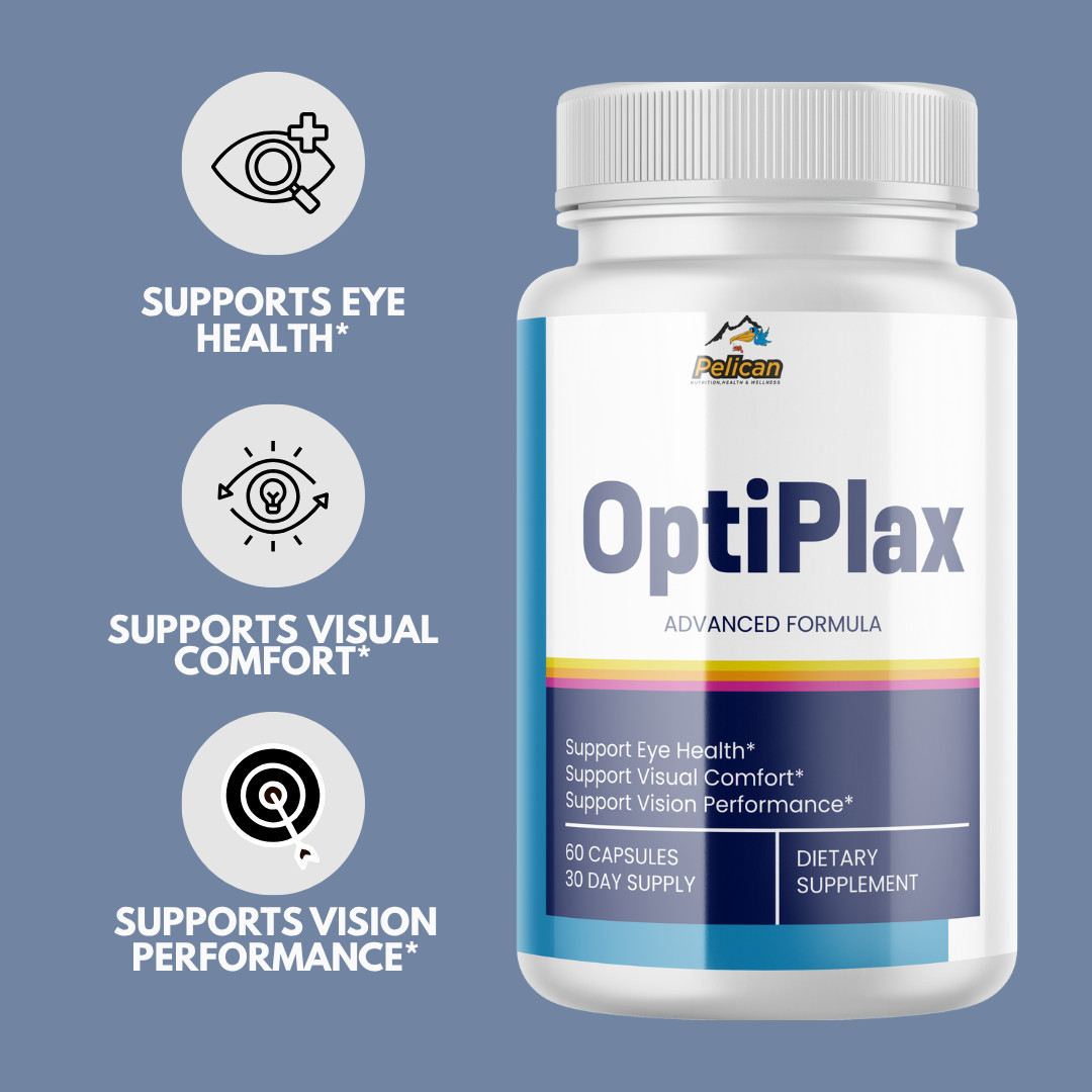 Optiplax- Eye Health Dietary Supplement- Vision Support with Lutein- 1 Bottle