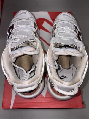 Nike Air More Uptempo Chrome Women 917593-100 Size 10 | eBay
