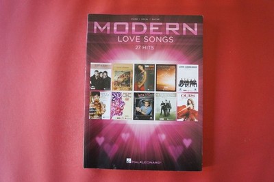 Modern Love Songs .Songbook Notenbuch .Piano Vocal Guitar PVG