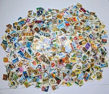 Bulk 2000+ Australian Used/Unused Decimal Off Paper Stamps