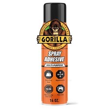 Gorilla 14 oz. Spray Adhesive, Clear Glue, 14 Ounce Pack of 1 - All Purpose