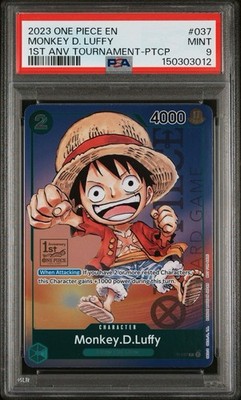 モンキー・D・ルフィ ：「ONE PIECE CARD GAME 1st ANN Monkey.D.Luffy (037) (1st Anniversary Tournament) P-037 One Piece