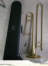 Holton Trombone TR 602 With Hard Case Yamaha Mouth Piece