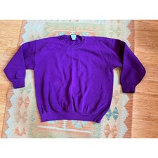 Vintage Lee Sturdy Sweats Purple Sweatshirt Women's XXL Cotton Blend