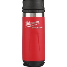 Milwaukee PACKOUT 18 Oz. Red Insulated Bottle with Sip Lid