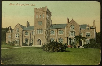 Bala Theological College North Wales Vintage Postcard Posted 1906