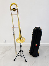 King USA Model 606 Slide Trombone w Original Hardshell Case
