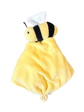 Burts Bees Lovey Bumble Bee Baby Security Blanket Yellow Lovey Organic Cotton