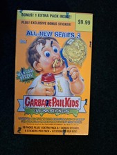 2004 Garbage Pail Kids gross stickers .  All New Series 3 Bonus Box - ANS3