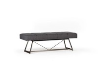 Designer Bank Polsterbank Modern Hocker SitzmöBel SitzbäNke Stoff Neu MöBel