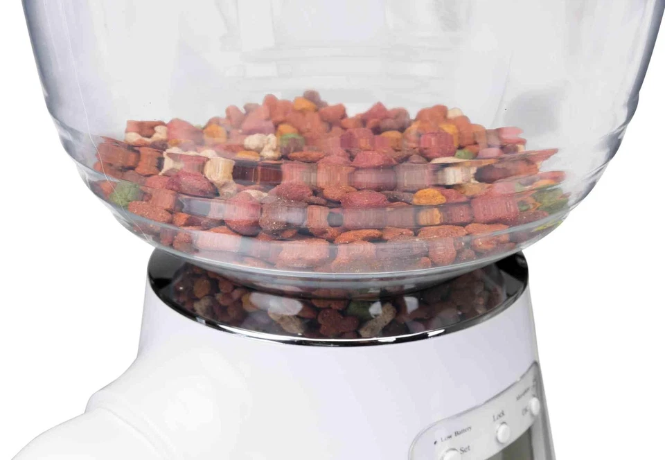 Futterautomat TX7 - 5 Mahlzeiten pro Tag - Sprachnachricht zur Fütterungszeit... - Bild 3 von 4