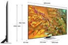 Samsung QLED 4K 75 Inch Smart TV UHD HDR QE75Q80DATXXU Silver