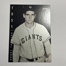 1994 Upper Deck Ken Burns Baseball: The American Epic Bobby Thomson #58