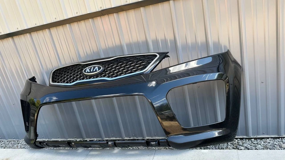 ❗️SIN ENVÍO ❗️PARACHOQUES DELANTERO NEGRO KIA SORENTO 2011 2012 2013 Foto 2 de 3