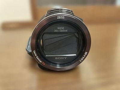 SONY Video Camera FDR-AX45A 4K Handycam Digital Video Black Used