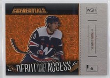 2023 Credentials Debut Ticket Access Horizontal Orange 88/99 Vincent Iorio 16p7