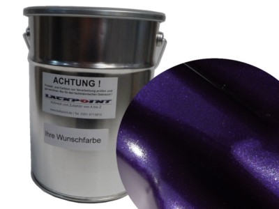 3 Liter 1K Autolack Kunstharz Dream Violett Metallic Lackpoint Tuning Trend !