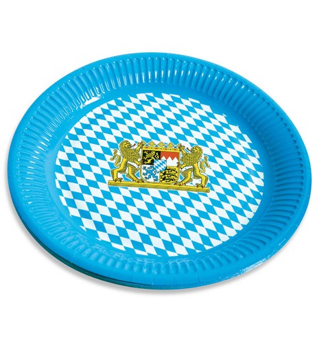 Party OKTOBERFEST DEKO Bayern Party Bavaria Wiesn blau weiß RIESEN AUSWAHL - Bild 4 von 16