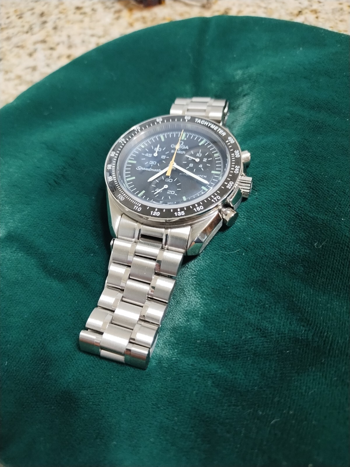 Stainless Steel Case Modified OMEGA X Swatch MoonSwatch Mission To
